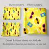 Sunny, Vibrant, Playful. Bedding Duvet Cover Sets Duvet Covers Pillowcases Gifts (1 * Duvet Cover 2 * Pillowcases, Without Duvet Insert)
