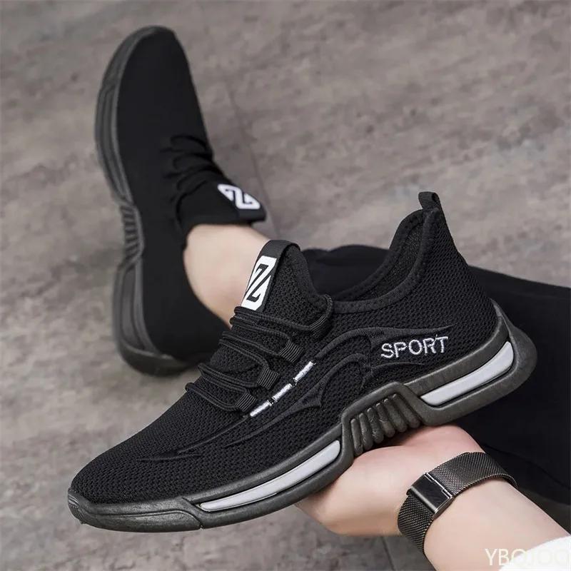 Fashion Summer New Men's Shoes Soft soled casual mesh shoe Breathable versatile Sneakers Trendy lightweight Male shoes Homme Zapatos