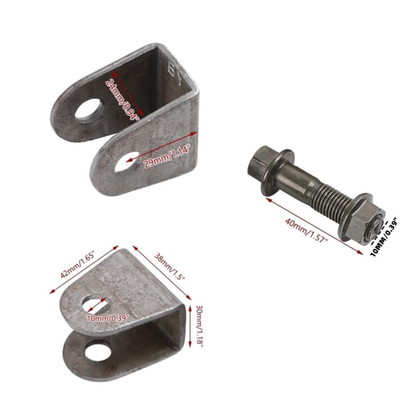1 Piece Motorcycle Atv Dirt Pit Bike Accessories Shock Absorber Flat Fork Bracket Lifting Lug With Screw