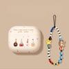 Fumede Polka Dot Biscuit AirPods 3 Case with Lanyard