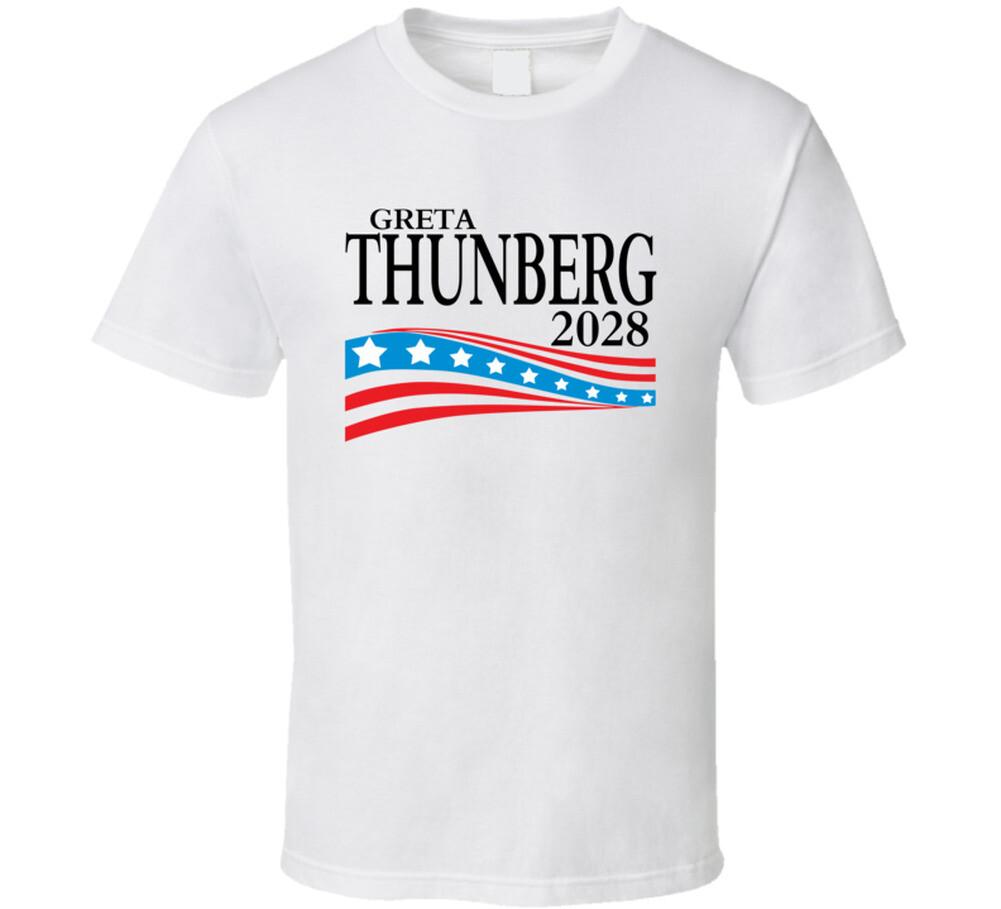 Greta Thunberg For President 2028 T Shirt