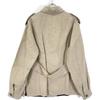 MADISON BLUE MB201-1023 Beige Rayon French Work Jacket Jacket S beigeUsed