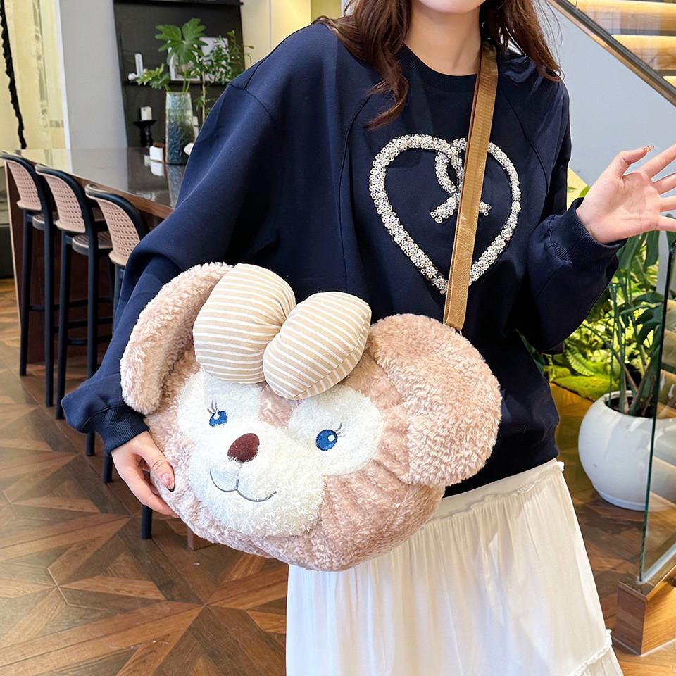 Bowknot Plush Shelliemay Backpack Single Shoulder Underarm Bag Cute Gift Kids
