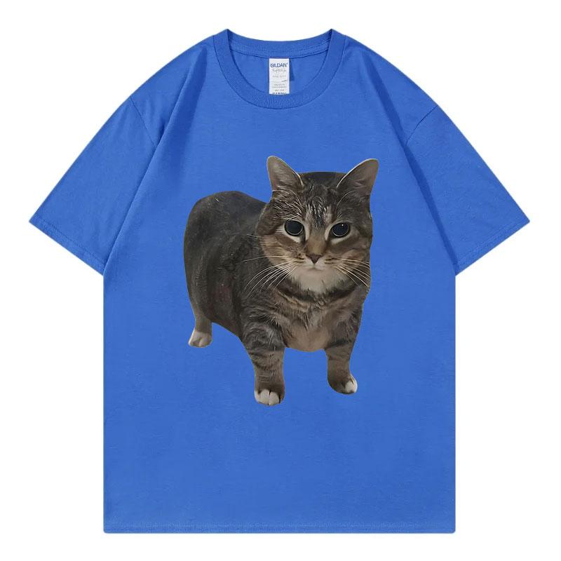 Oiia Oia Cat Funny Meme T Shirt Unisex Unisex Clothing High Street Fashion Trend Tshirt Summer Casual Loose Short Sleeve Tshirts