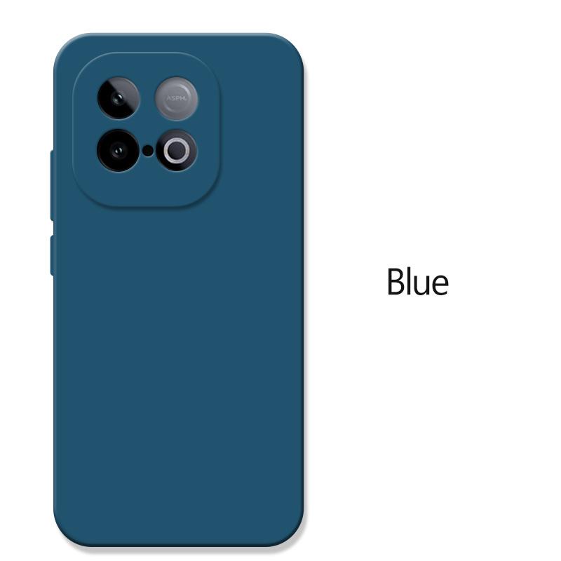 For vivo iQOO Z10 Turbo Case vivo iQOO Z10 Turbo Pro Cover Bumper Luxury TPU Shockproof Liquid Silicone Protective Phone Cover
