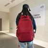 School bag female simple high school college student backpack large capacity women's bag water-proof travel backpack