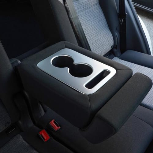 SWD-DG Nissan X-Trail Rear Cup Holder Drink Holder Cover Interior Panel X-TRAIL T33/SNT33 ABS 1P [Silver] X-TRAIL01-S