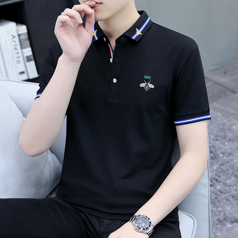 2026 Men's Short Sleeve Polo T-Shirt, New Style Lapel Casual Top