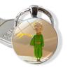 Cross-border Little Prince Time Gem Metal Keychain: European & American Style Pendant Gift