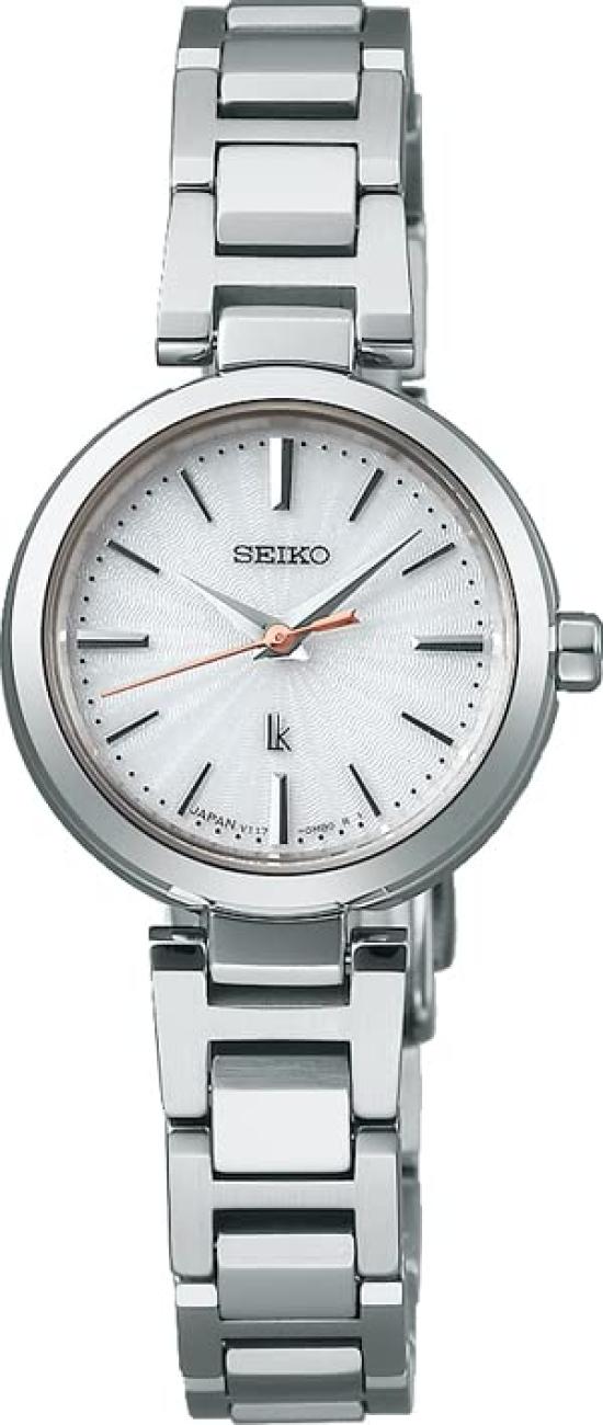 

Seiko Watch Lucia I Collection Mini Solar Watch SSVR139 Women s Silver