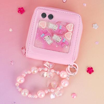 My Melody Folder Phone Strap Wallet