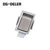 MS866-5 Flush Panel Lock 304 Stainless Steel Recessed Paddle Handle Latch with Key Waterproof Polished for Cabinet Truck Door