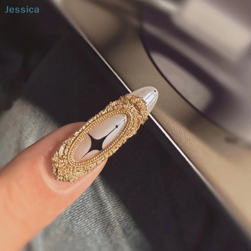 Cornici Foto in Silicone 3D a Rilievo Statuetta Angelo Stampo per Unghie Decorazione Unghie Fai da Te Modelli Trasparenti per Manicure