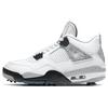 New Air 4 Vintage Basketball Shoes White Cement Unisex CU9981-100