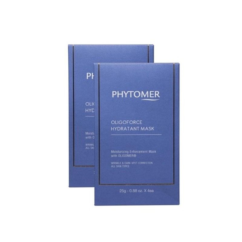1+1 Маска Oligoforce Hydratang 1 коробка (4 листа) + (4 листа)