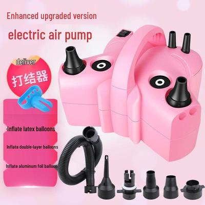 Umflator și dezumflator electric pentru baloane, multifuncțional, cu duze duble