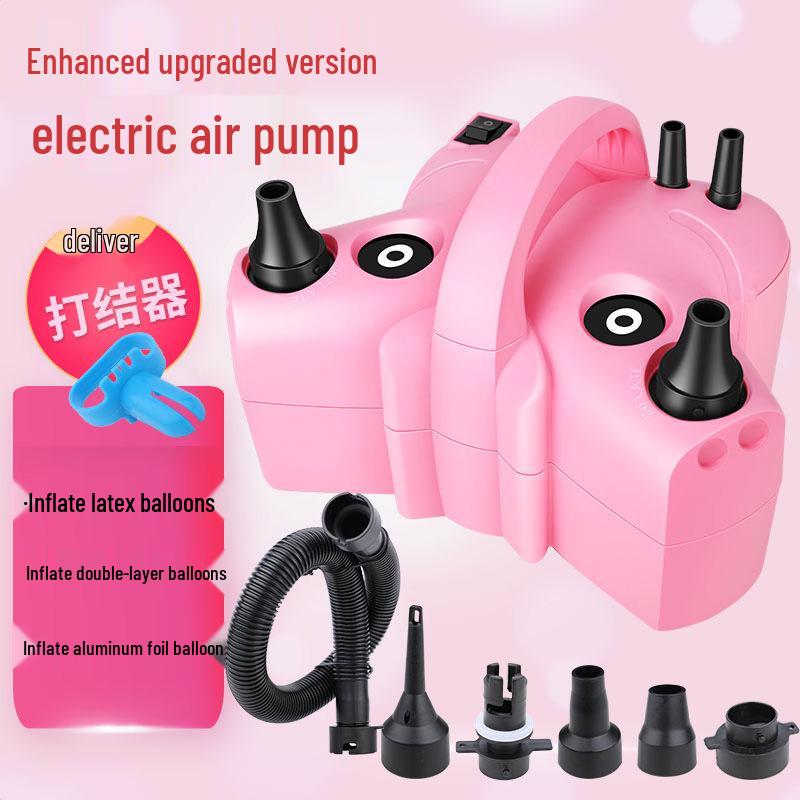 Multi-Functional Dual-Nozzle Electric Balloon Inflator & Deflator