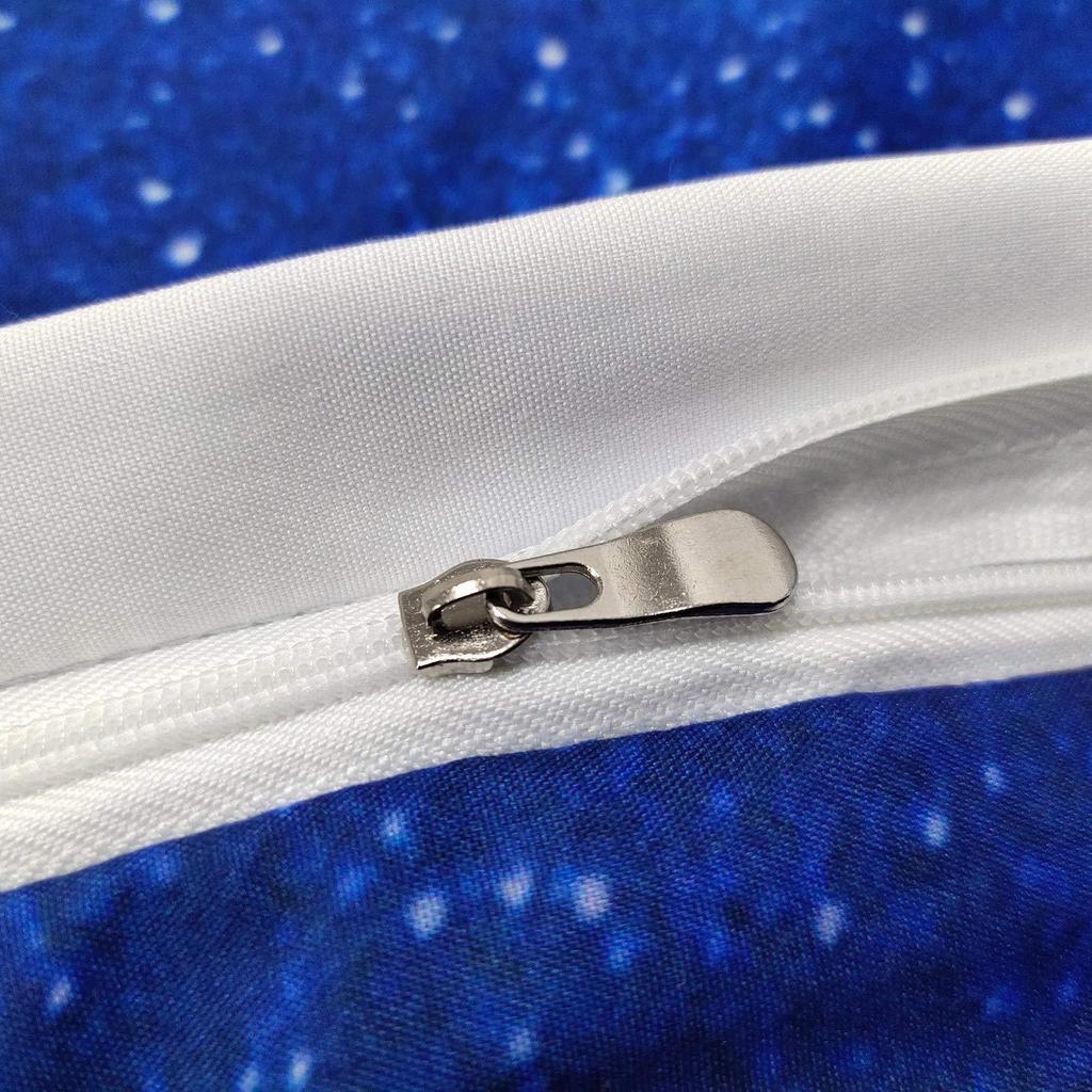 Purple Space Unicorn Three-Piece Quilt Cover 3D Digital Printing Bedding Set Bed Cover