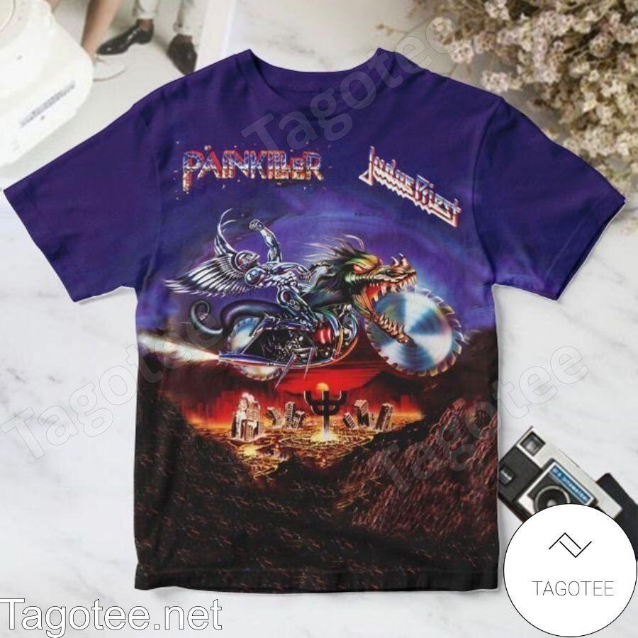 Judas Priest Painkiller  Purple 3D All Size  Shirt  A520