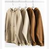 Spring Solid Color Thick Hooded Sweater Solid Color Retro Casual Hoodie for Men and Women