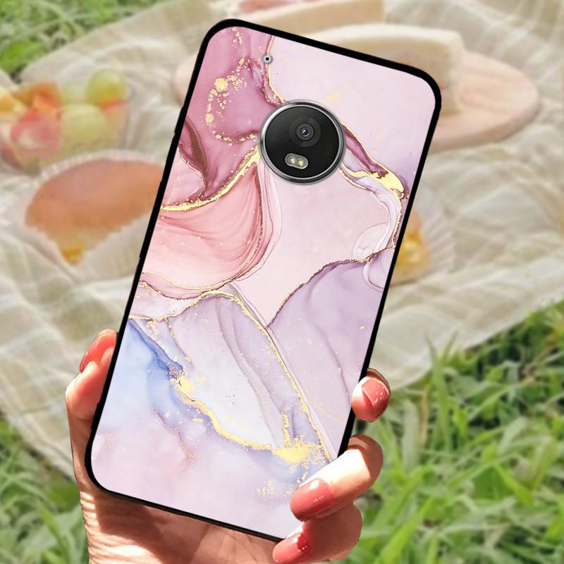 Case For Motorola Moto G5 Plus Cover XT1684 XT1685 XT1687 XT1686 Funda Marble Phone Case For Moto G5 Plus G5Plus Soft Coque Capa