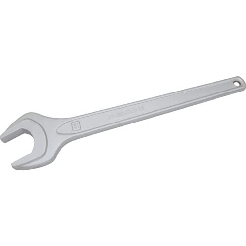

ASH Round Open-End Wrench, Heavy-Duty Type, JISH (Chrome Plated), 55mm