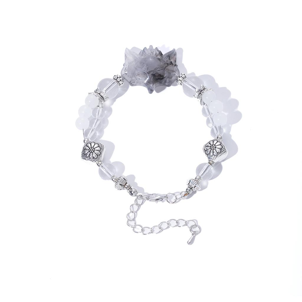 Spirit Fox Bracelet, Personalized Cold Feeling Bracelet, Simple High-End Niche Bracelet Design Feeling, Jewelry Women