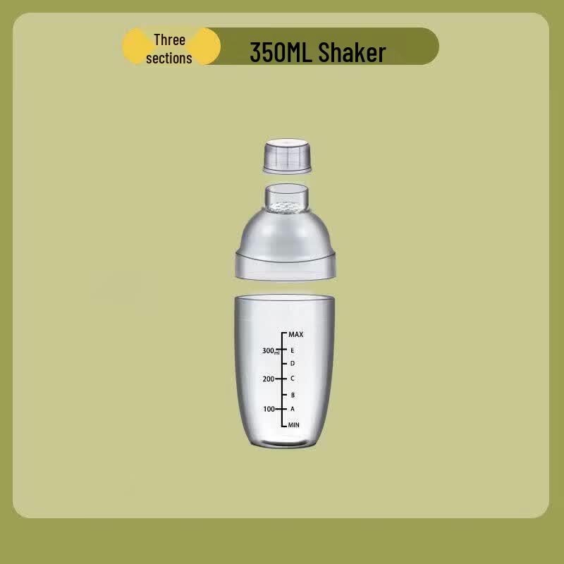 ZISIZ Food-Grade Thickened Four-Section Shaker Cup