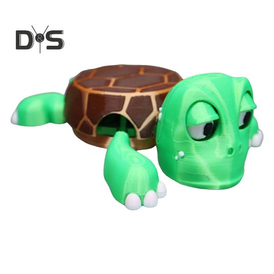 Turtle Coaster 3D Printed Animal Cup Holder with Funny Expression Heat-Resistant Panda Cup Holder Gag Gift for Friends Family