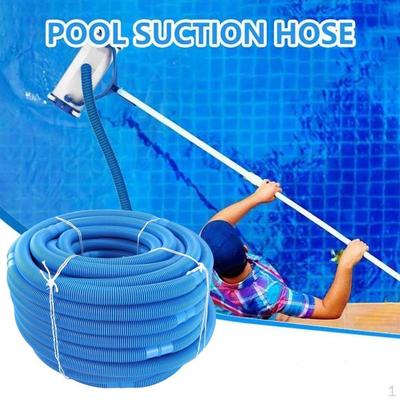 Manguera de Aspiración para Piscina de 20 pies Accesorio Premium de Reemplazo de Agua con Giratorio, Diámetro. 2cm