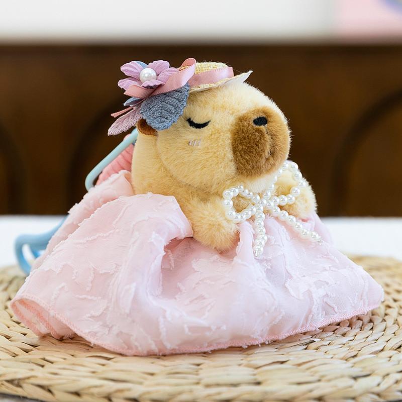 Dog Bear Penguin Animal Plush Keychain Stuffed Toy Cute Doll For Gifts Kids