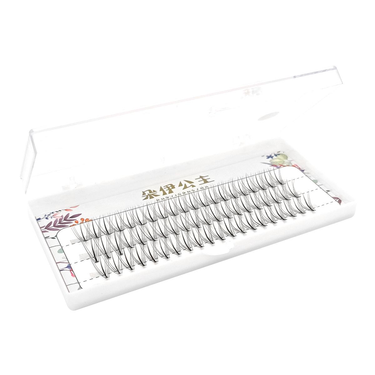 

Натуральные длинные пучковые ресницы Barbie Sandwich - Плотные, Мягкие и Легкие 9mm