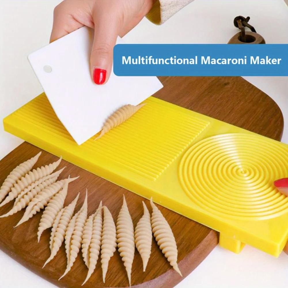 1 Zestaw wielofunkcyjnej deski do robienia makaronu DIY deska do robienia makaronu narzędzie do makaronu forma do makaronu małe narzędzie kuchenne do ciasta