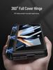 Samsung Z Fold4 Magnetic Pen Slot Case with Full Hinge Coverage and Film Protection