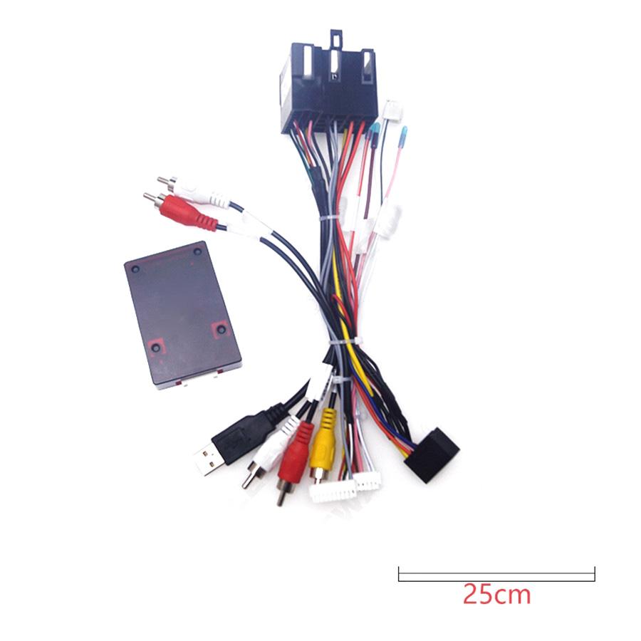 16 PIN Car Radio Power Cable W/ Canbus Box For KIA Sorento 2010-11 Cerato 10-12