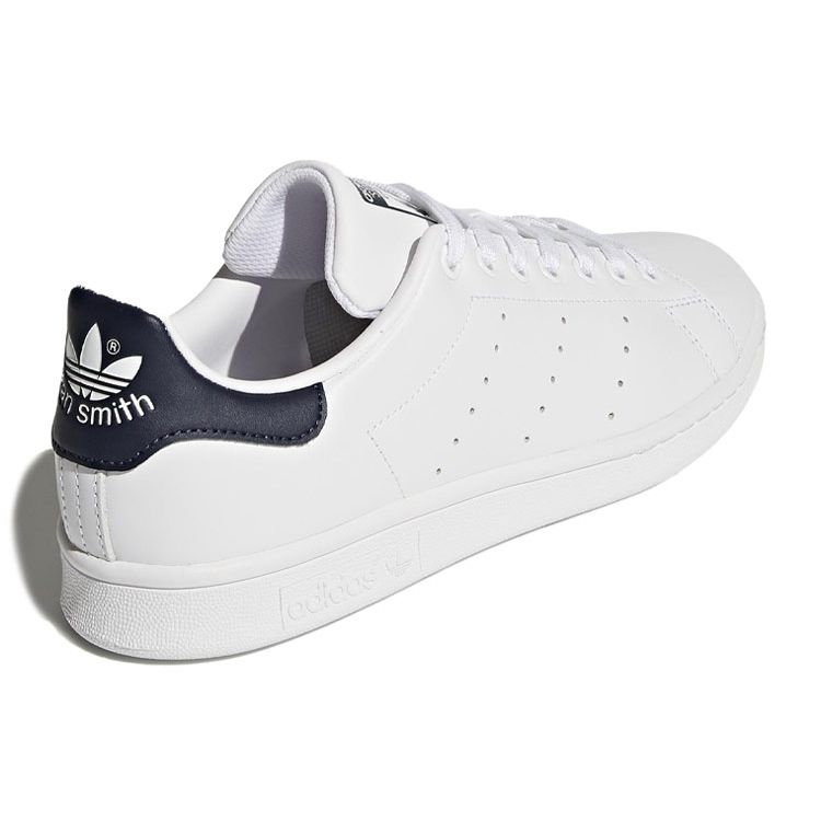 adidas Stan Smith Core White Unisex Sneakers Running-Bianco Nuovo-Blu Navy M20325