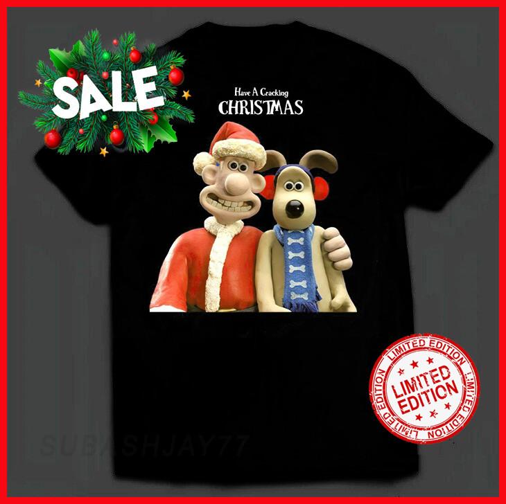 

90s Wallace And Gromit Have A Cracking Christmas T-shirt Unisex T-Shirt Graphic Tee M