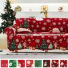Christmas Decoration Sofa Cover Stretch Modern Chair Couch Cover Sofa Covers For Living Room Furniture Protector 1/2/3/4 Seater