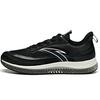 Anta Night Stalker Cushioning Breathable Lightweight Rebound Low Top Running Shoes Men's Black White Flash Technology 112015501-1