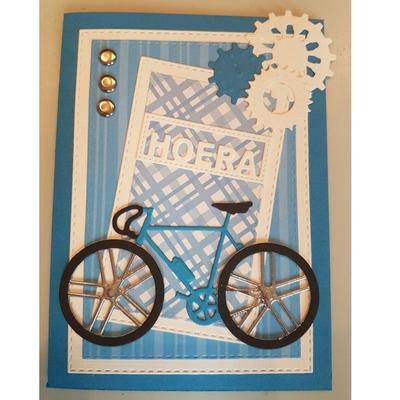 METAL CUTTING DIES Cut Knife Mold Bike Bicycle DIY Scrapbooking Paper Craft Emboss Knife Mould