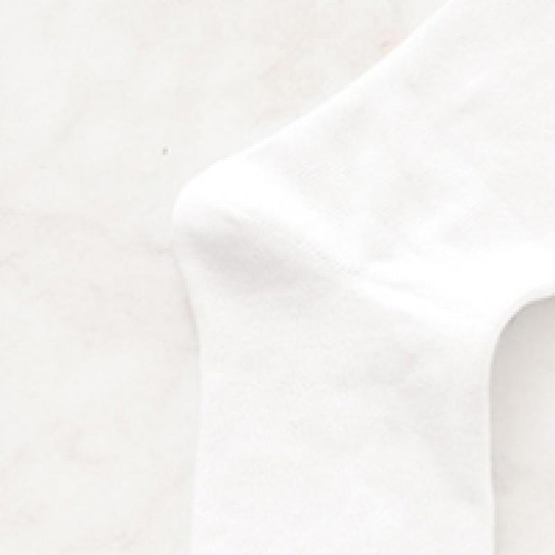Popcorn   Kiki Men S baSic Mid Length SockS White