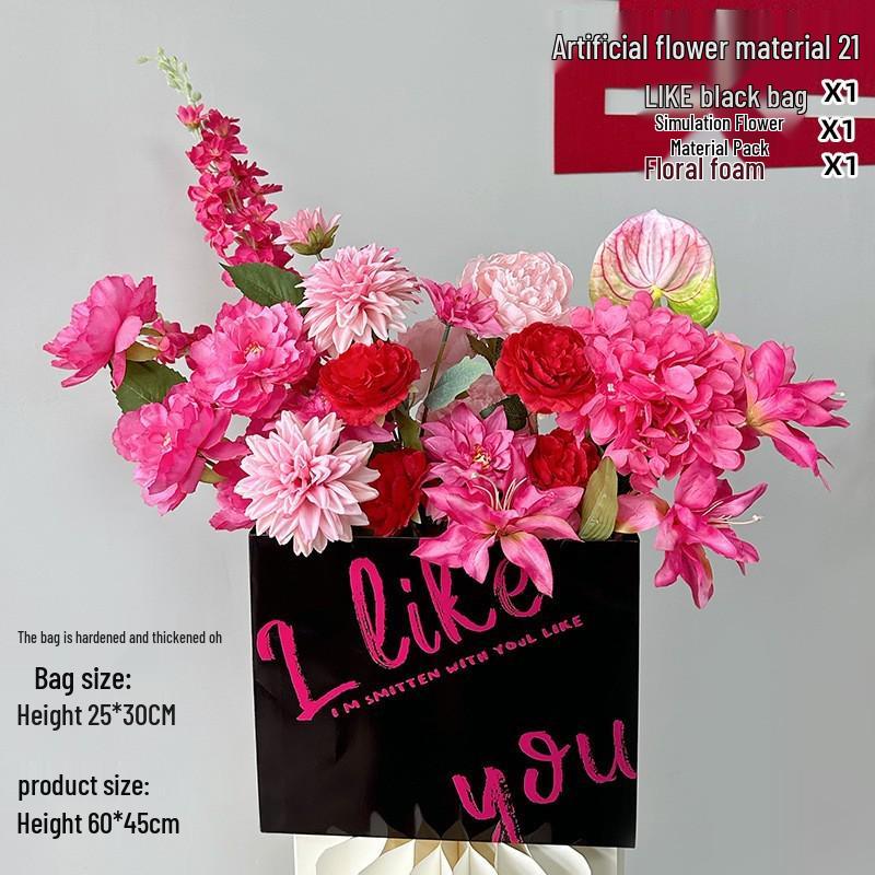 Romantic Wedding Aisle & Table Flower Arrangement: Floral Art Bouquet and Ornaments