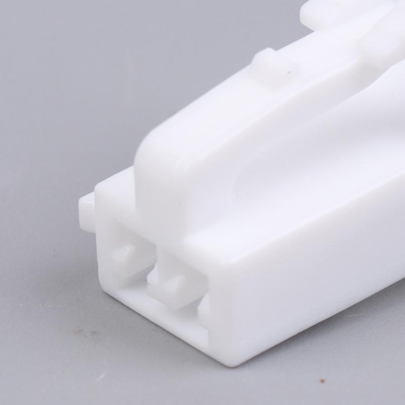 1 Set 2 Pin Electric Ventilation Seat Connector Motor Anti-Theft Device Window White Male Female Plug Dj7026A-2.2-11/21