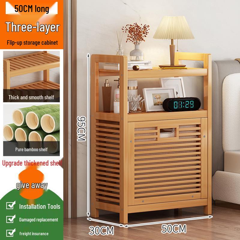 Multi-Layer Floor Storage Rack for Clothes and Bathroom Essentials