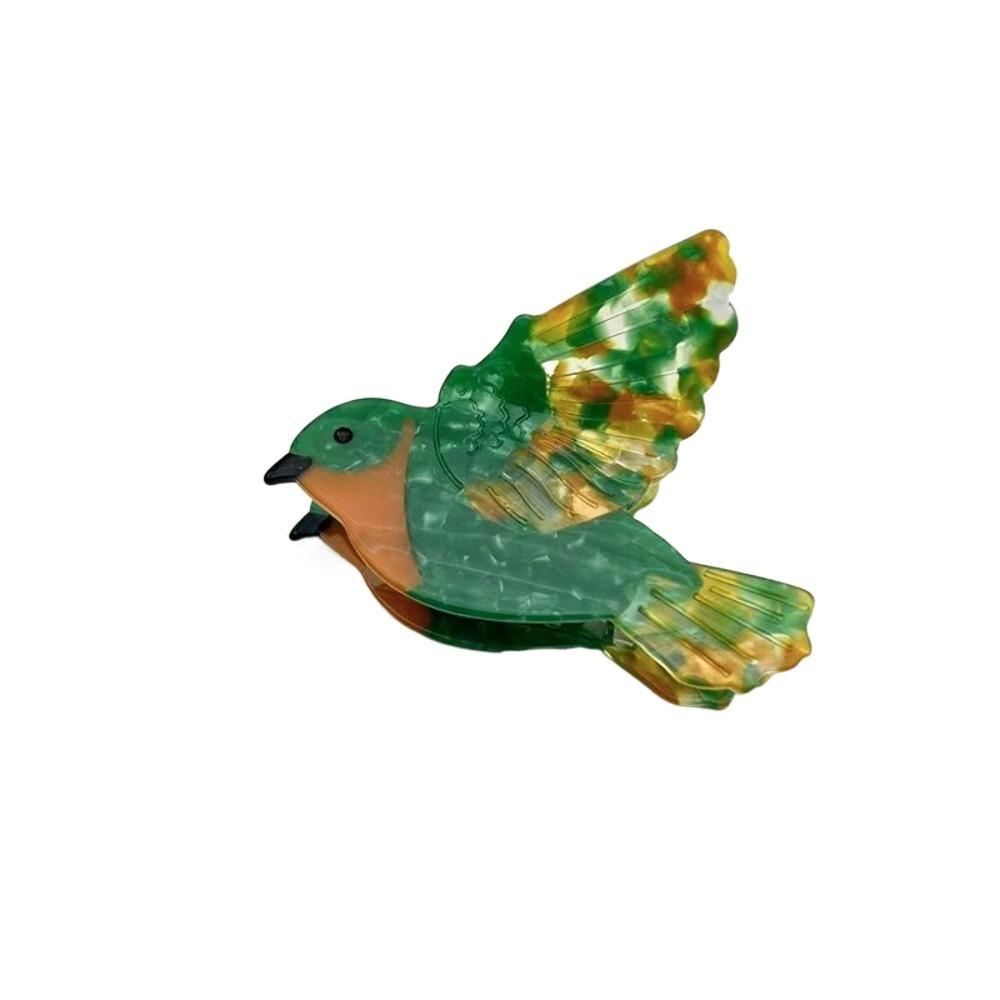 

Parrot Acetic Acid Hair Claw Swallow Cartoon Animal Shark Clip Fashion Bird Hair Clip Daily Style F