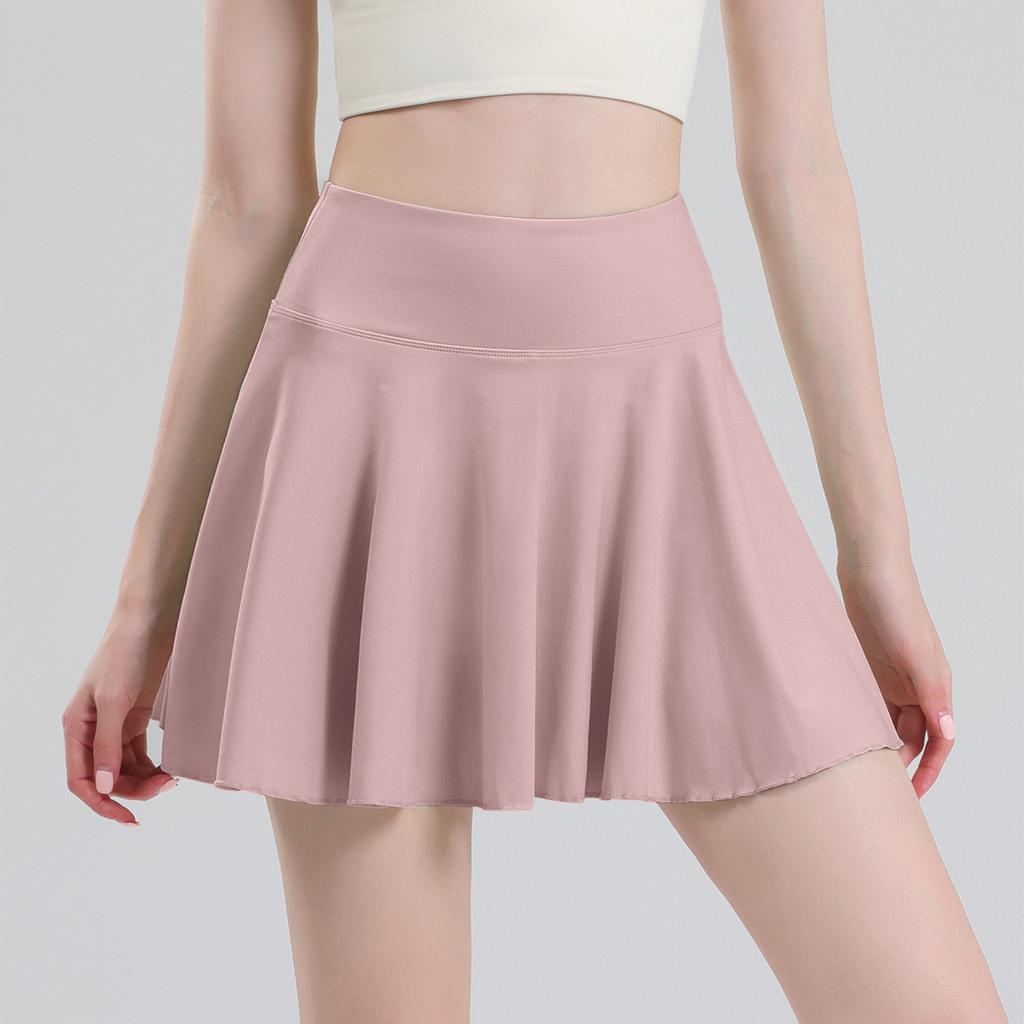 Women's Summer Casual Square Neck Dress With Pockets Cute Sleeveless High Waisted A-Line Vest Skirt