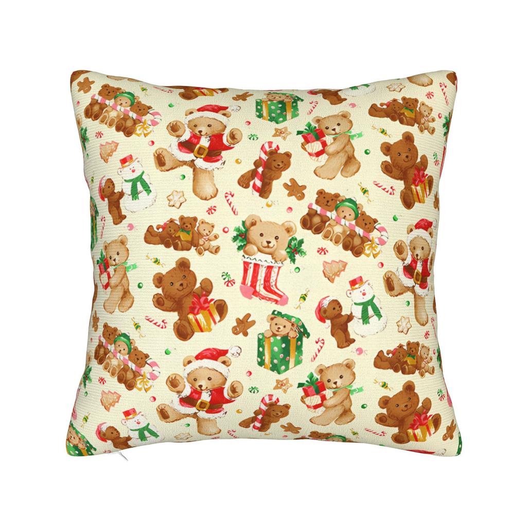 Festive Fun Christmas Pillowcases Fashion Pillow Case For Living Room Chair Soft Pillow Cover
