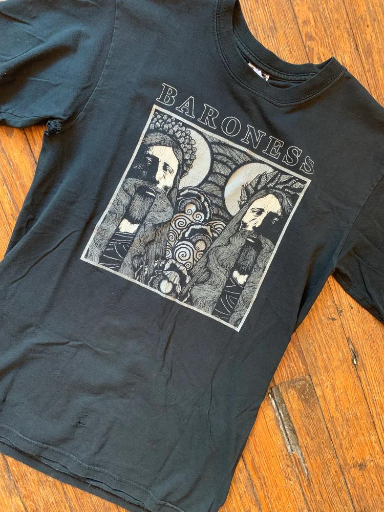 Baroness Band Gift For Fans Black T-Shirt Cotton Full Size DN17 Unisex T-Shirt L