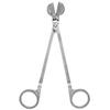 Fashion Plating Stainless Steel Candle Heart Clip Wick Trimmer Scissors Tool(black)