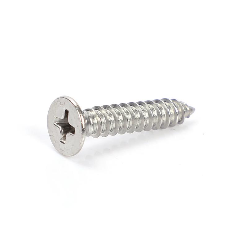 304 Stainless Steel Countersunk Head Self-Tapping Screws